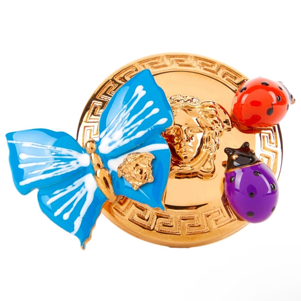 🦋 VERSACE x DUA LIPA LA VANCANZA RING 🦋